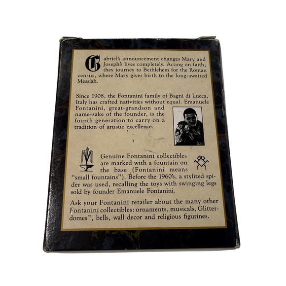 Fontanini by Roman Classic Holy Family Nativity Set, 90 Anniversary 5-Inch Each - Picture 5 of 13